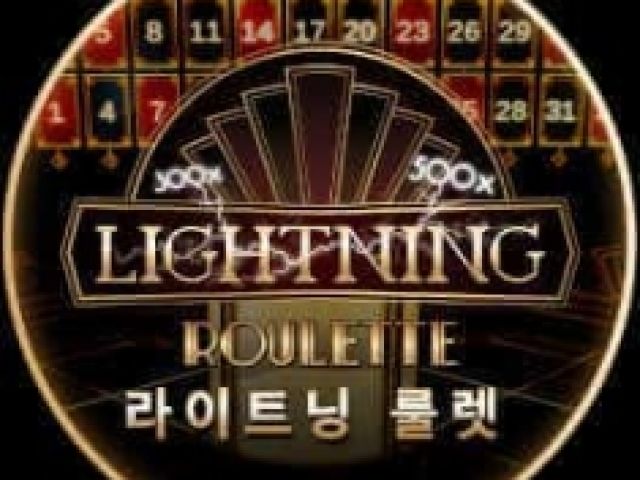 Korean Dealer Lightning Roulette