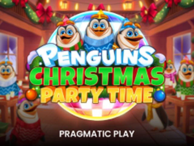 Penguins Christmas Party Time