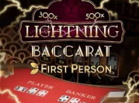 First Person Lightning Baccarat