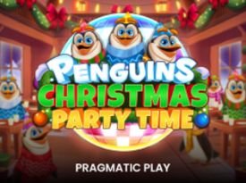 Penguins Christmas Party Time